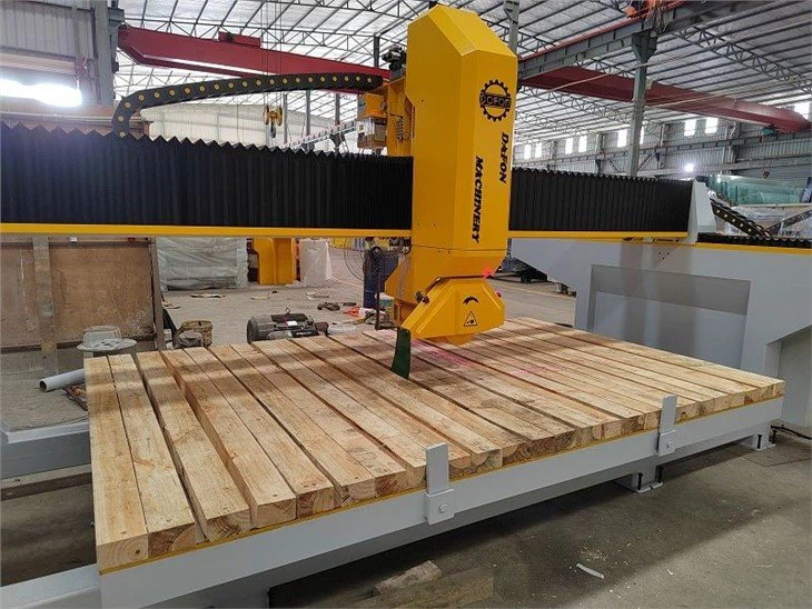 4 Axis integrated bridge cutting machine (5)