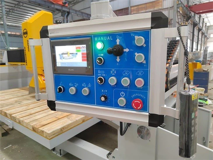 4 Axis integrated bridge cutting machine (6)
